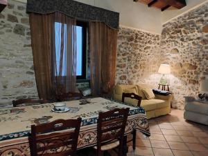 Posezení v ubytování Il Gallo d' Oro - Oca