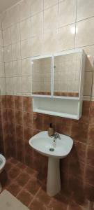 Koupelna v ubytování Decembar