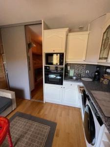 Η κουζίνα ή μικρή κουζίνα στο Studio cosy et sa terrasse