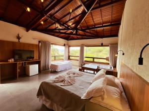 Postel nebo postele na pokoji v ubytování Pousada Fazenda do Engenho + 148 fotografií