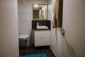 Koupelna v ubytování Appartement rétro nature avec jardin 15 min Toulouse centre + 52 fotografií