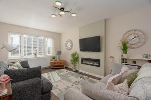 Et tv og/eller underholdning på Moorland Bungalow Central Clitheroe