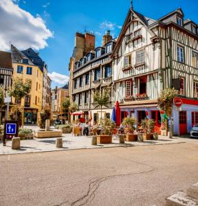 Bygningen som lejligheden ligger i