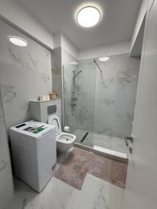 Et badeværelse på Ivory Luxury 1BR