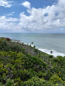 De la rosa y el canto de los pájaros في باراتي: اطلالة على شاطئ مع المحيط في الخلفية