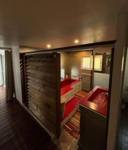 Postel nebo postele na pokoji v ubytování La Casba 15 mm plage Contis + 16 fotografií