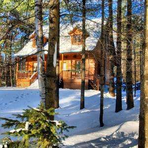 Les Chalets sur le Cap v zimě