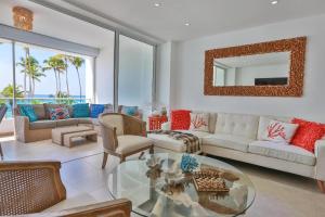 Posezení v ubytování Marbella Juan Dolio Beachfront + 282 fotografií