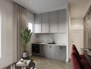 Køkken eller tekøkken på White Gallo Residences