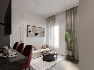Et opholdsområde på White Gallo Residences