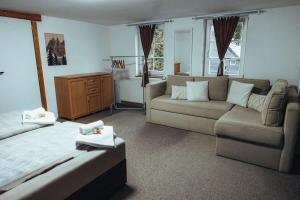 Posezení v ubytování Chalupa Laura