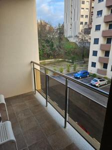 Balkón nebo terasa v ubytování Miss Lux