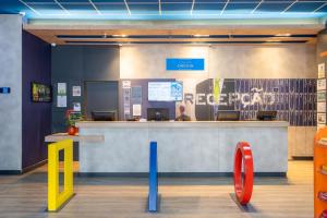 Vstupní hala nebo recepce v ubytování ibis budget RJ Praia de Botafogo