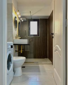 Et badeværelse på Apartament Luna