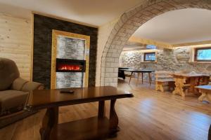 Posezení v ubytování Dom Wczasowy U Góralki