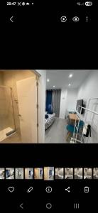 Koupelna v ubytování Estudios Nuevos Madrid Centro