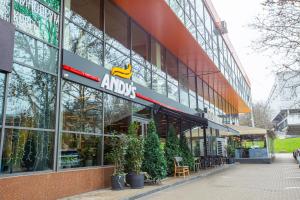 Bygningen som lejligheden ligger i