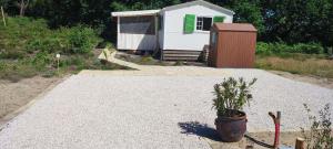 Κήπος έξω από το Mobil home 4 pers Sud Landes
