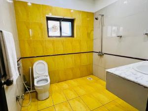 Koupelna v ubytování Gateway Resdencia