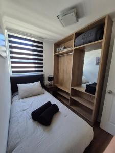 Postel nebo postele na pokoji v ubytování Departamento Nuevo para 6 personas + 27 fotografií