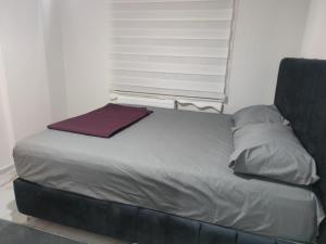 Ένα ή περισσότερα κρεβάτια σε δωμάτιο στο Umut apart otel