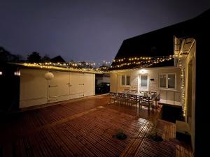 Un balcon sau o terasă la Modern & Unique property in Odense centrum - FREE PARKING