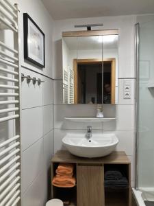 Koupelna v ubytování Angie's Ferienapartment