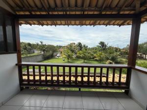 a view from the balcony of a house at Recanto dos Valles in Búzios