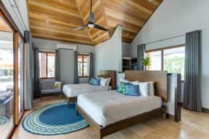 Postel nebo postele na pokoji v ubytování Enclave