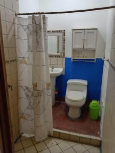 Koupelna v ubytování Tyler's Place