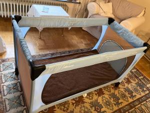 Ένα ή περισσότερα κρεβάτια σε δωμάτιο στο Ferienhaus-stadtkyll Beim Förster