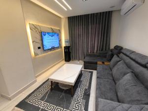 Χώρος καθιστικού στο شاليه 3 غرف Lasirena Mini Egypt Resort Ain Sokhna Families only