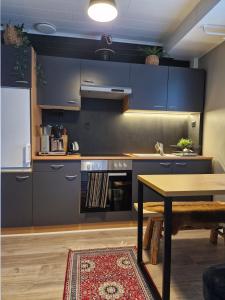 Køkken eller tekøkken på Studio apartment near main roads