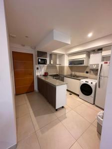 Kuchyň nebo kuchyňský kout v ubytování Chacabuco Apart