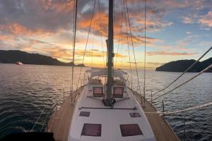 Příroda nedaleko ubytování na lodi