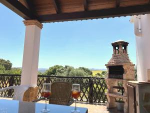 En balkon eller terrasse på Casa 318 by Villamya