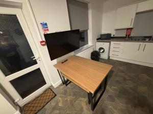 Kuchyň nebo kuchyňský kout v ubytování The Linden Leaf Rooms