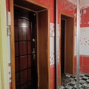 Koupelna v ubytování Квартира