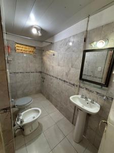 Koupelna v ubytování Pochito