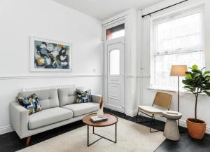 Et opholdsområde på Loughborough Avenue Guesthouse