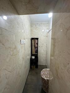 Koupelna v ubytování Rose villa