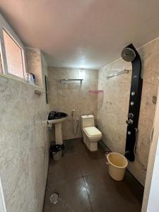 Koupelna v ubytování Rose villa + 2 fotografie