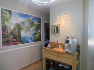 Kaffe- og tefaciliteter på אחוזת פנורמה בצפת העתיקה