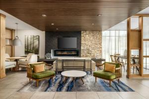 Un lugar para sentarse en Fairfield by Marriott Inn & Suites San Antonio Medical Center