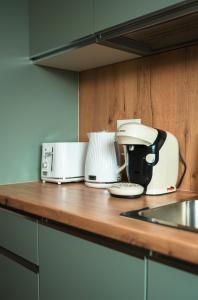 Køkken eller tekøkken på The Nest Beneath The Citadel - 5 min from City Square