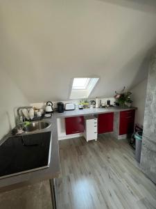 Køkken eller tekøkken på Cozy apartment near HDZ-GOP