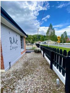 a building with graffiti on the side of it at The Batch in Lawrence