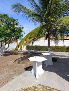 En have udenfor Casa Praia Abais - Estância SE