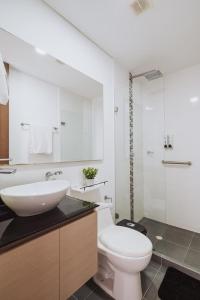 Koupelna v ubytování Luxury apartment 1 A club house