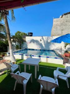 Πισίνα στο ή κοντά στο Casa campestre Magyli